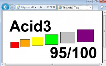 Internet Explorer 9 Acid3