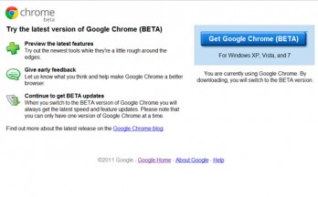 Chrome Beta