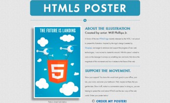 HTML5 Poster