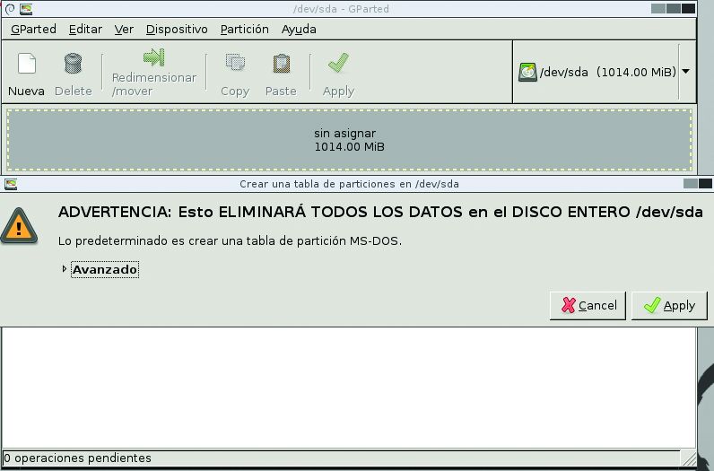 Recuperar particiones en pendrives II