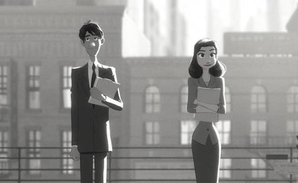 "Paperman" de Disney, uno de los cortos nominados al Oscar, ya no puede verse por Internet. Ni tampoco los otros cuatro candidatos.