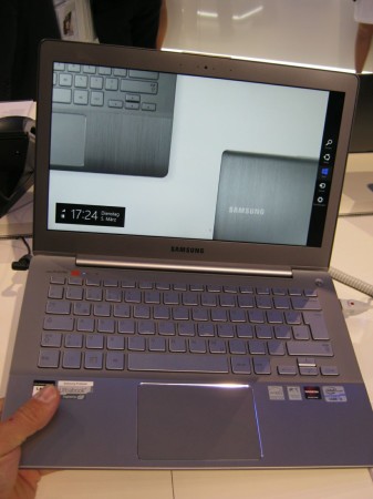 Samsung Ultra 730U3E, una ultrabook con pantalla de 13,3", micro Intel Core i5/i7, un máximo de 16 GB de RAM y 256 de disco SSD.