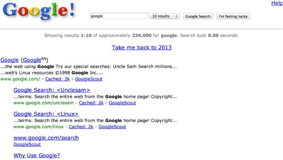 google 1998
