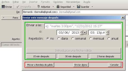 Gracias a este complemento podremos automatizar el envío de correos programados.