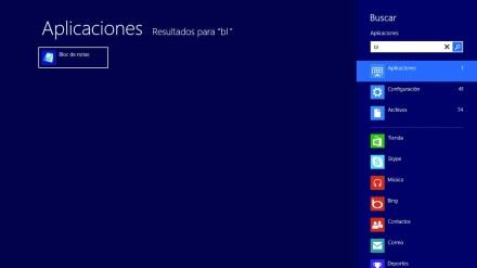 Para crear el archivo de registro necesitaremos utilizar un editor de texto básico, como el Bloc de Notas de Windows 8 o de las anteriores versiones del sistema.