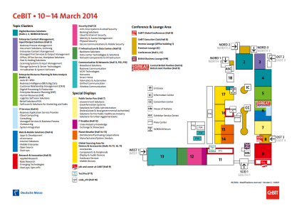 Mapa de la feria