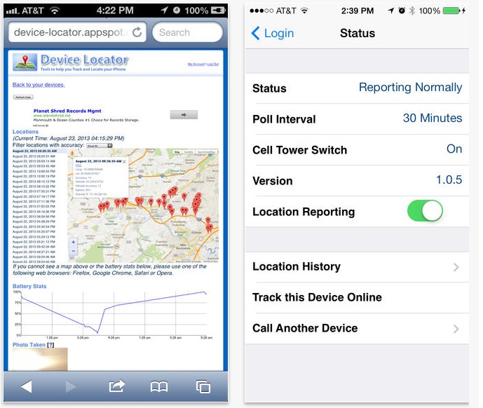 device locator