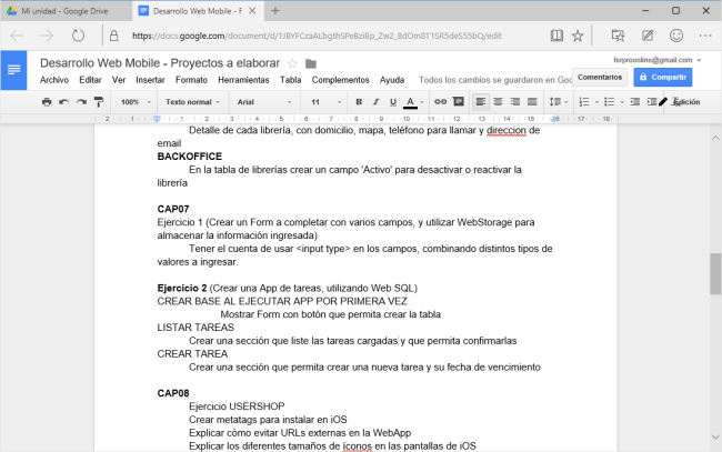 Google Drive fue el único que nos permitió editar documentos en línea, a través de Google Docs, sin dar errores. Word y Excel Online no nos jugaron una buena pasada al tratar de hacer la misma prueba.