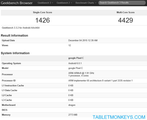 pixelc-benchmark