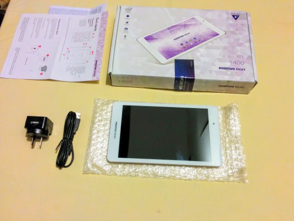 Unboxing de la tablet Positivo BGH Y400