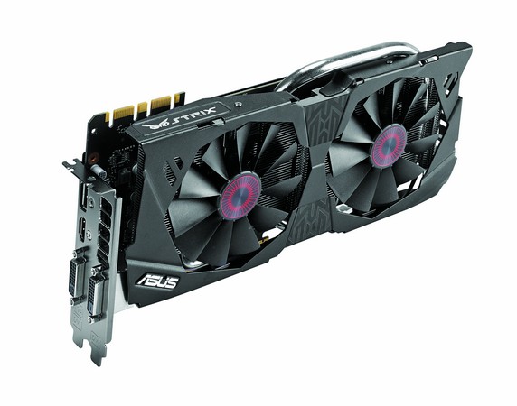  La Strix está equipada con el cooler DirectCU II. Puede apagar sus ventiladores cuando el entorno térmico lo permite.