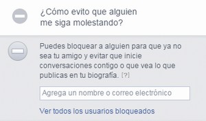 Así de fácil será bloquear a aquellos con los que no queremos tener contacto a través de Facebook.